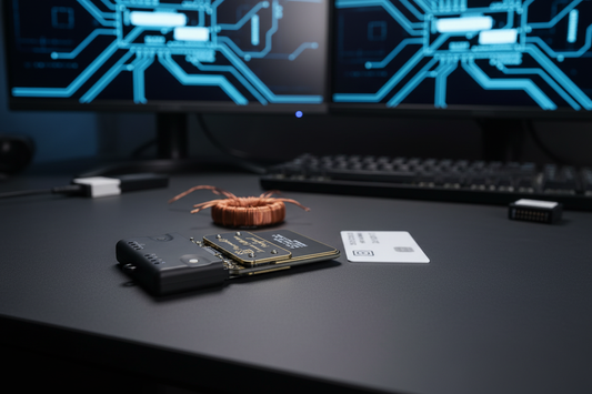 Proxmark 3 RDV4.01 in professional security research setting